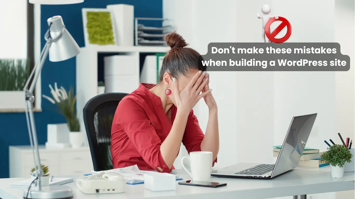 wordpress website mistakes, wordpress beginner guide 2025