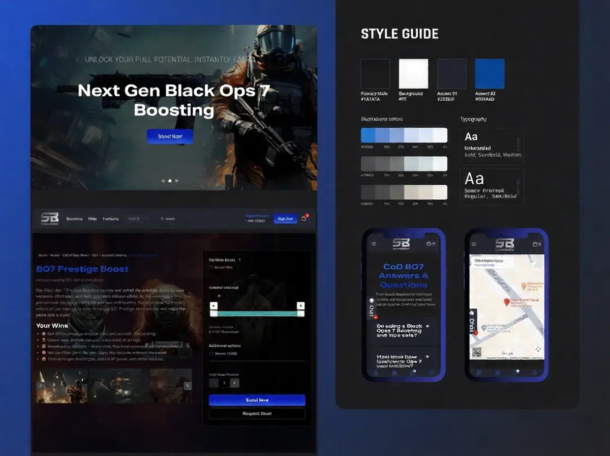 დასრულებული საიტის ფოტო პრეზენტაცია