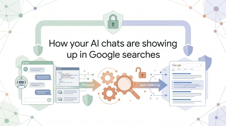 How your AI chats are showing up in Google searches